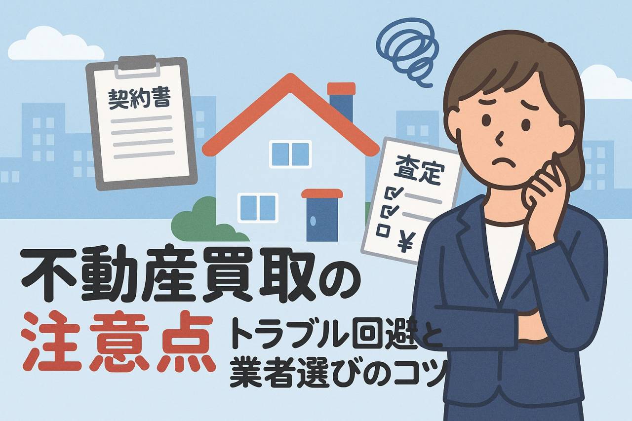 不動産買取の注意点を徹底解説｜トラブル事例と業者選び・査定比較のコツ