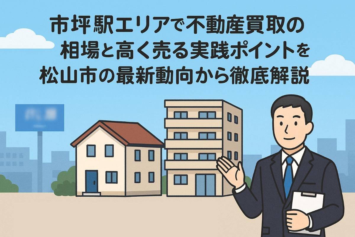 市坪駅エリアで不動産売却の基礎と高く売る方法を徹底解説