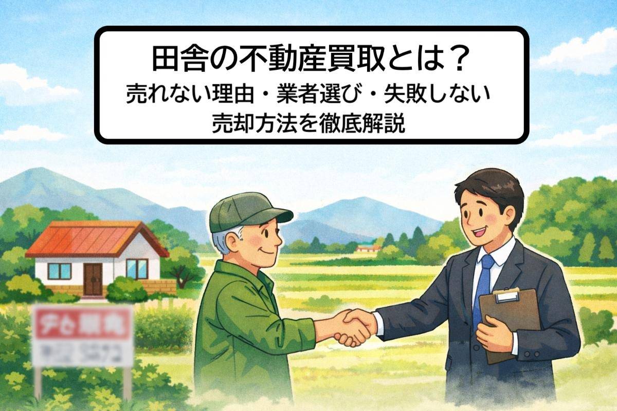 田舎の不動産買取とは？売れない理由・業者選び・失敗しない売却方法を徹底解説