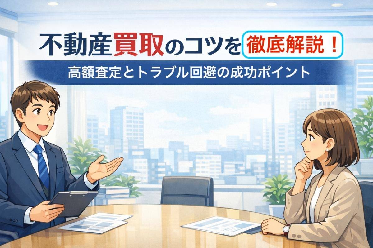 不動産買取のコツを徹底解説！高額査定とトラブル回避の成功ポイント