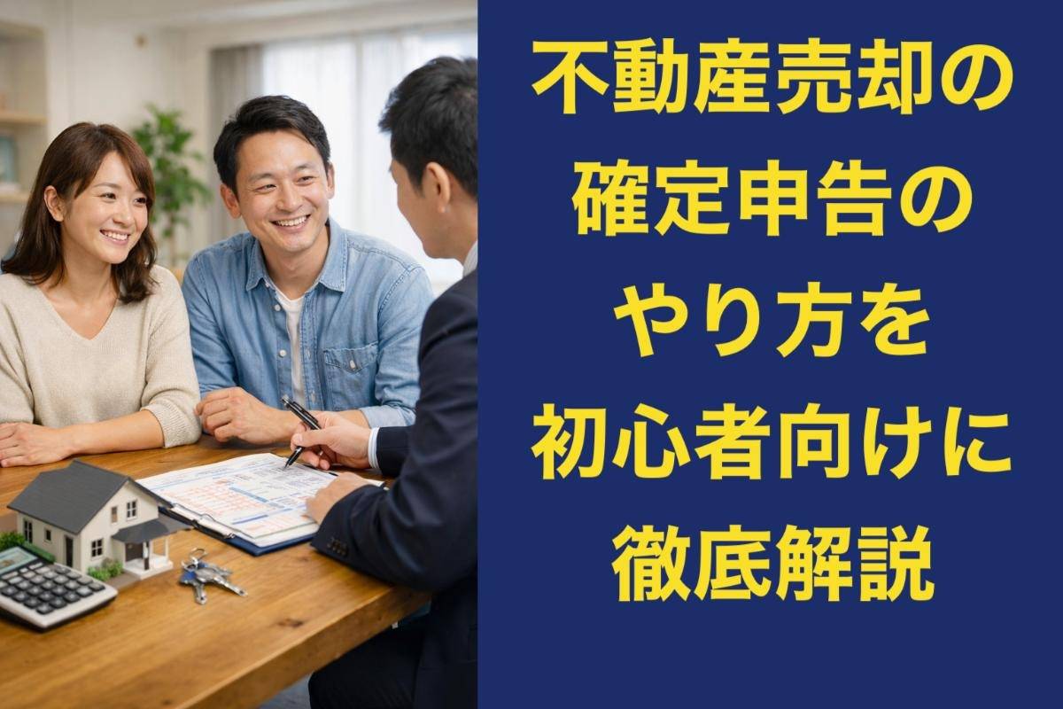 不動産売却の確定申告のやり方を初心者向けに徹底解説｜必要書類・計算方法・e-Tax手順まで網羅