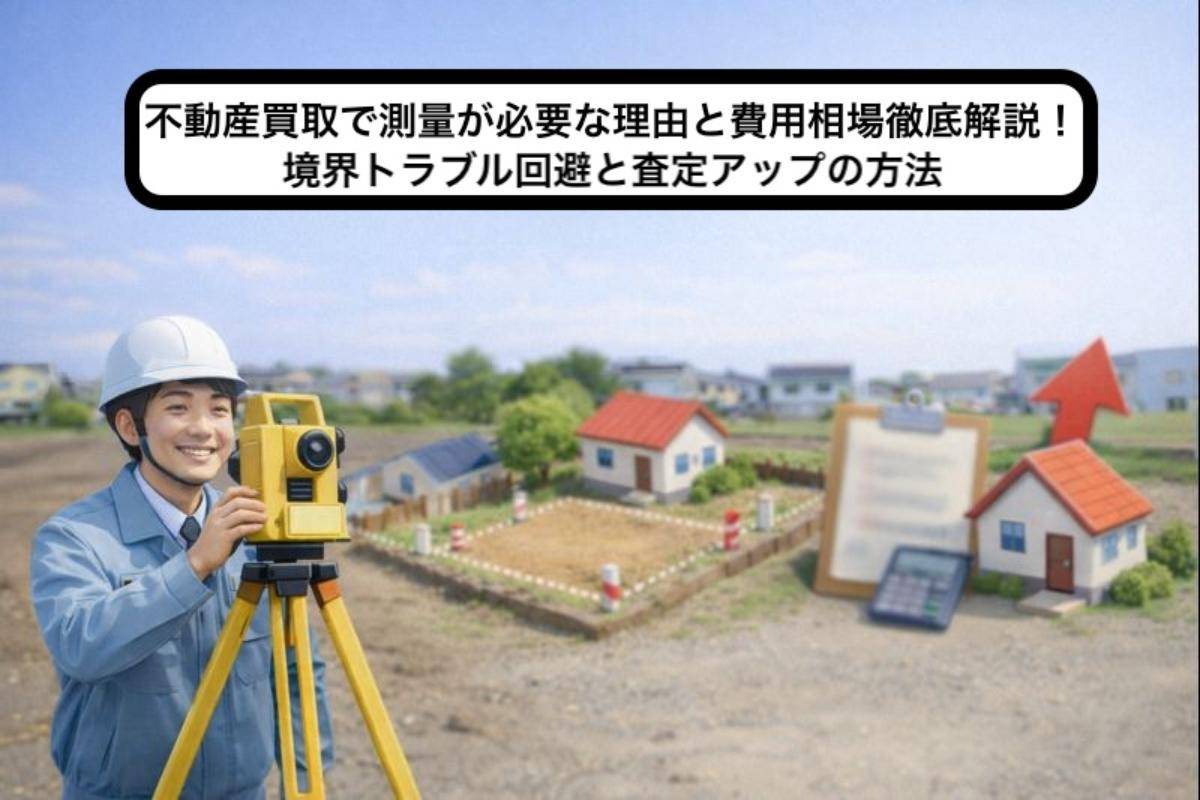 不動産買取で測量が必要な理由と費用相場徹底解説！境界トラブル回避と査定アップの方法