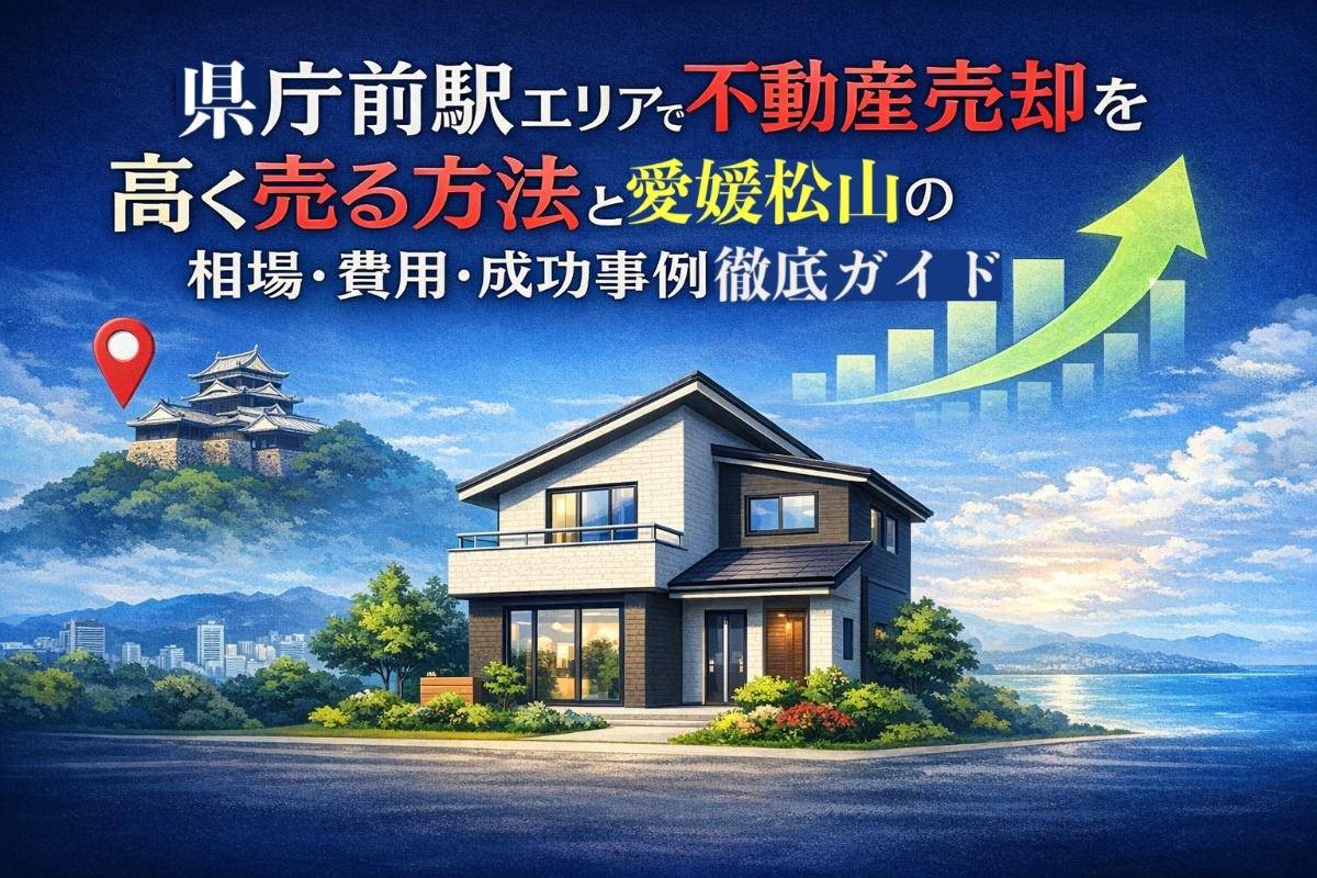 県庁前駅エリアで不動産売却を高く売る方法と愛媛松山の相場・費用・成功事例徹底ガイド