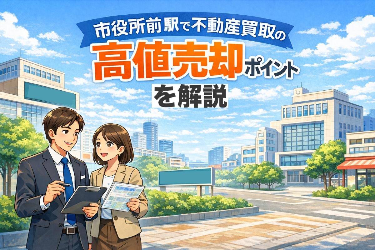 市役所前駅で不動産買取の高値売却ポイントを解説