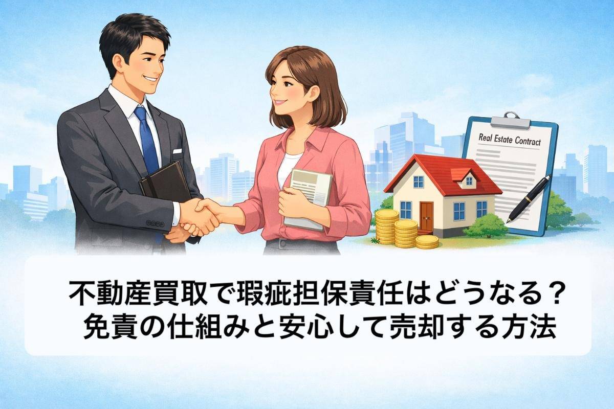 不動産買取で瑕疵担保責任はどうなる？免責の仕組みと安心して売却する方法