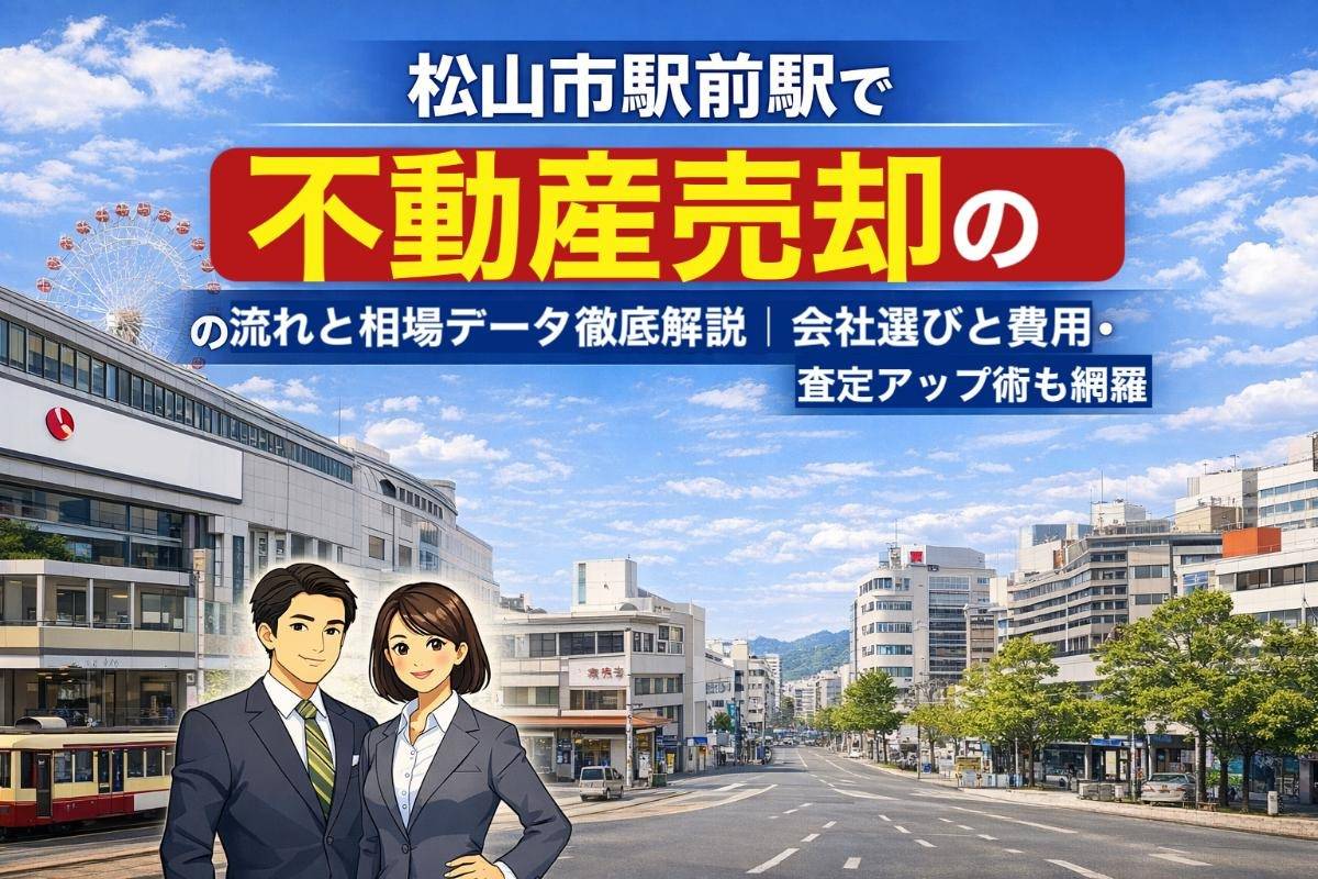 松山市駅前駅で不動産売却の流れと相場データ徹底解説|会社選びと費用・査定アップ術も網羅