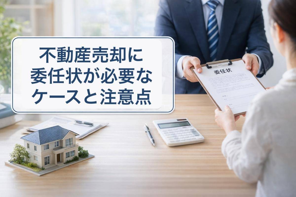 不動産売却に委任状が必要なケースと注意点