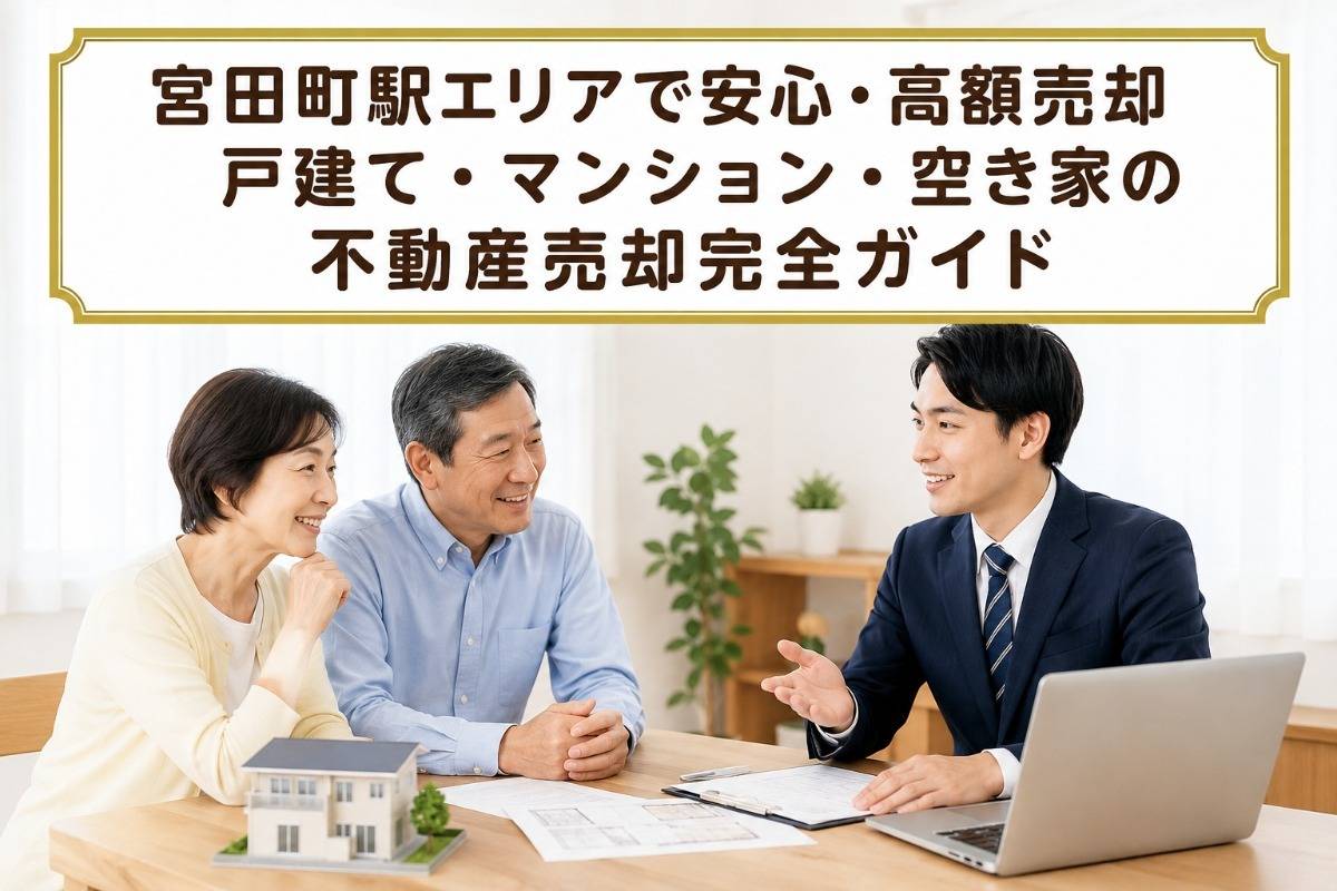 宮田町駅エリアで安心・高額売却｜戸建て・マンション・空き家の不動産売却完全ガイド