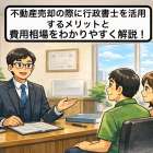 不動産売却の際に行政書士を活用するメリットと費用相場をわかりやすく解説！